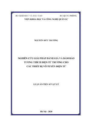 Giải pháp đánh giá và đảm bảo tương thích điện từ trường 