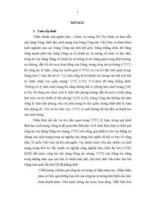 Công tác tuyên giáo của đảng bộ xã tại các tỉnh biên 