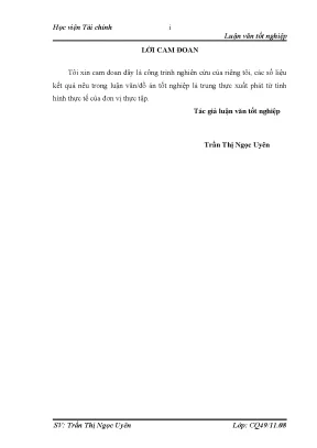 Giải pháp tăng cường quản trị vốn lưu động tại Công ty