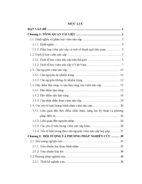 Nghiên cứu dịch tễ học và yếu tố tiên lượng viêm não cấp