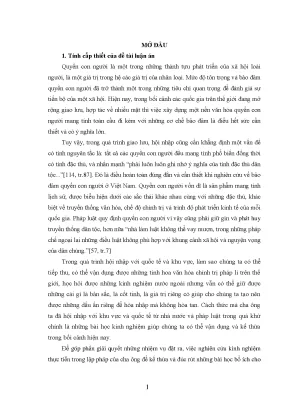 Quyền con người trong pháp luật phong kiến Việt Nam