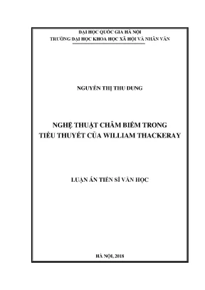 Nghệ Thuật Châm Biếm Trong Tiểu Thuyết Của William Thackeray