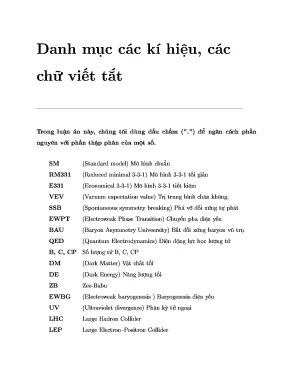 Nghiên cứu sự chuyển pha điện yếu trong mô hình Zee Babu 
