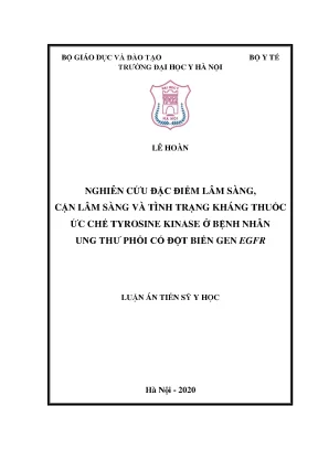 Nghiên cứu kháng thuốc ức chế tyrosine kinase ở bệnh 