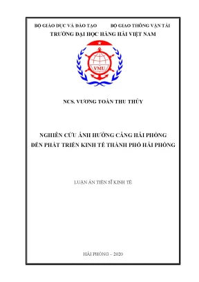 Ảnh hưởng của cảng Hải Phòng đến phát triển kinh tế 