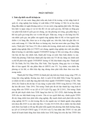 Phát triển ngành công nghiệp điện tử xuất khẩu tại Đà Nẵng