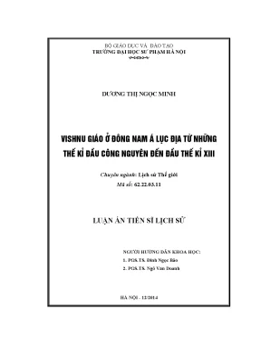 Vishnu giáo ở Đông Nam Á: Từ thế kỷ I đến XIII