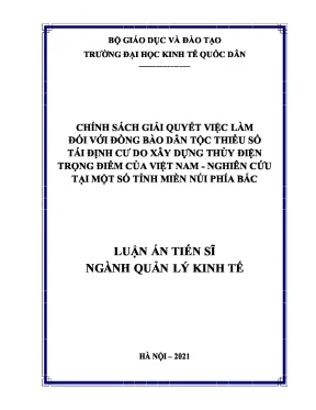Giải pháp việc làm cho đồng bào dân tộc thiểu số tái