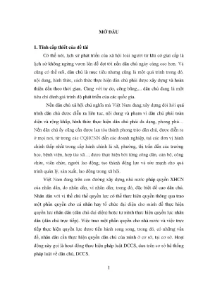 Thực hiện pháp luật về dân chủ cơ sở tại Thái Nguyên