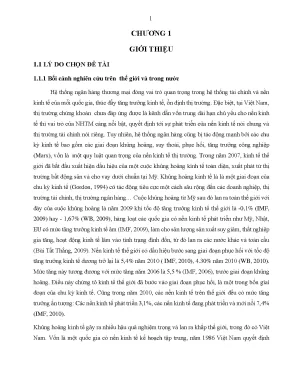 Khả năng sinh lời của ngân hàng thương mại Việt Nam