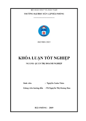 Giải pháp cải thiện tài chính cho công ty TNHH Giao Nhận 