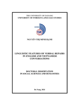 Đặc điểm ngôn ngữ học của lời điều chỉnh trong hội thoại 
