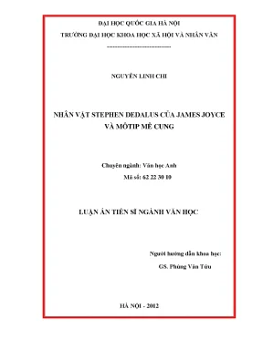 Nghiên cứu nhân vật Stephen Dedalus trong tác phẩm của