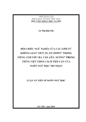 Nghiên cứu ngữ nghĩa giới từ không gian trong tiếng Anh 