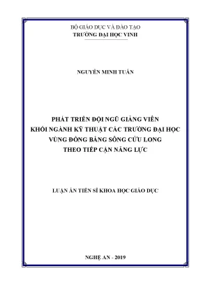 Phát triển đội ngũ giảng viên kỹ thuật tại các trường
