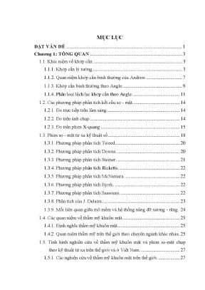 Nghiên cứu hình thái chỉ số đầu mặt ở người Việt 18-25