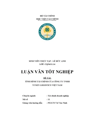 Giải pháp hoàn thiện cho công ty TNHH Yusen Logistics 