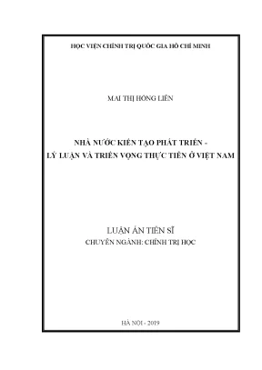 Phát triển lý luận và thực tiễn nhà nước ở Việt Nam