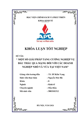 Giải pháp nâng cao đấu thầu trực tuyến cho doanh nghiệp