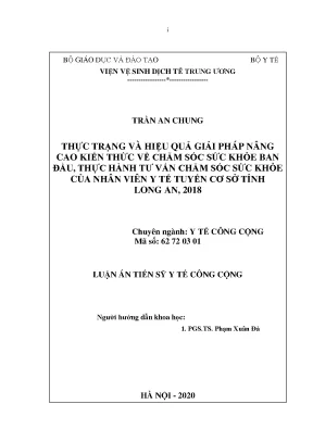 Nâng cao kiến thức chăm sóc sức khỏe ban đầu cho nhân 