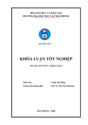 Tổ Chức Kế Toán Doanh Thu và Chi Phí Tại Công Ty Cổ Phần 568