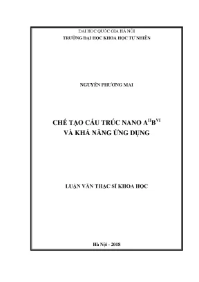 Cấu trúc nano AIIBVI: Ứng dụng và tiềm năng trong nghiên cứu