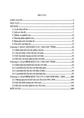Phân Tích Kết Cấu Thơ Trữ Tình Theo Loại Hình
