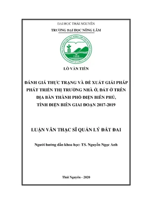 Đánh giá và giải pháp phát triển thị trường nhà ở tại