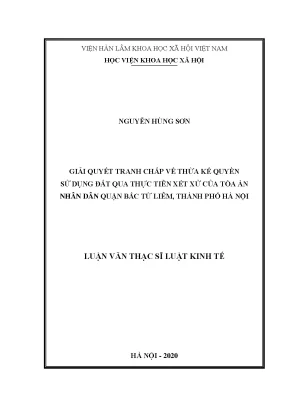 Giải quyết tranh chấp thừa kế quyền sử dụng đất tại Bắc