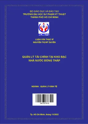 Quản lý tài chính tại kho bạc nhà nước Đồng Tháp - Luận 