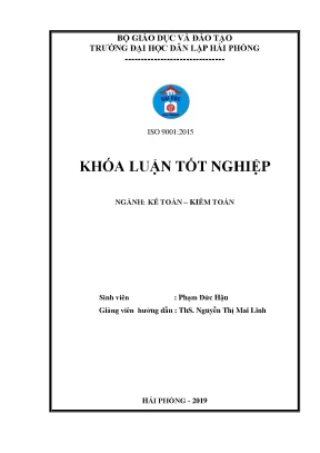 Cải thiện kế toán thanh toán tại Công ty Cổ phần Đầu tư 