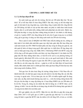 Nhân tố ảnh hưởng đến chất lượng thông tin kế toán trong