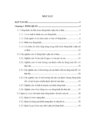 Đặc điểm và yếu tố liên quan đến động kinh ở phụ nữ mang