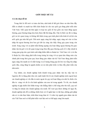 Năng lực cung ứng dịch vụ giao nhận hàng hóa xuất nhập