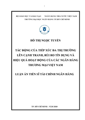 Tác động của tiếp xúc đa thị trường đến rủi ro tín dụng