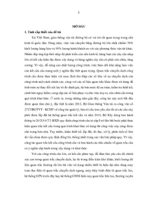Giải pháp công nghệ quan trắc chuyển vị cầu tại Việt Nam