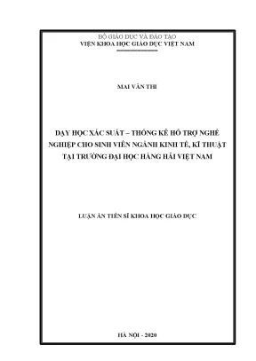Hỗ trợ nghề nghiệp cho sinh viên kinh tế kỹ thuật qua 