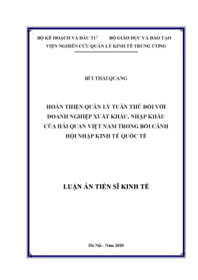 Cải thiện quản lý tuân thủ hải quan cho doanh nghiệp