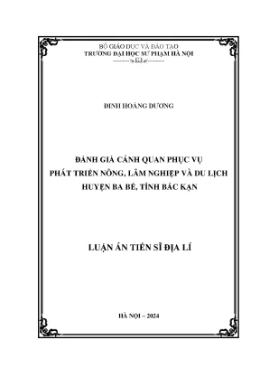 Luận án Đinh Hoàng Dương: Nghiên cứu và Phân tích
