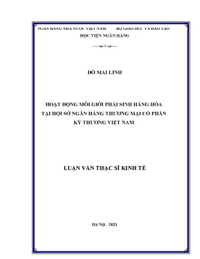 Nghiên cứu hoạt động môi giới phái sinh hàng hóa tại