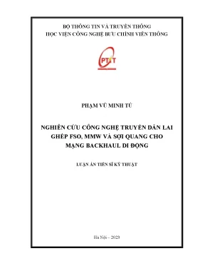 Nghiên cứu công nghệ truyền dẫn FSO và MMW cho mạng