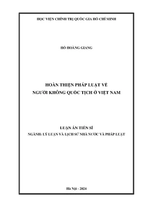 Nghiên cứu về hồ Hoàng Giang