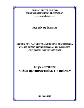 Nghiên cứu hiệu quả hệ thống thông tin quản trị