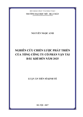 Chiến lược phát triển tổng công ty cổ phần vận tải dầu 
