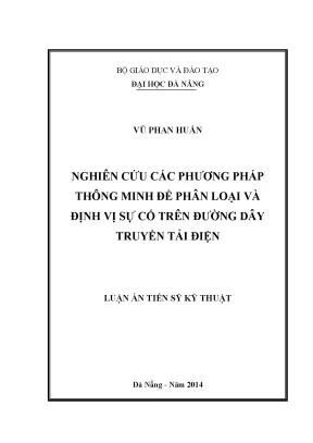 Phương pháp thông minh trong phân loại và định vị sự cố 