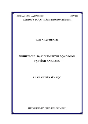 Nghiên cứu đặc điểm bệnh động kinh tại An Giang