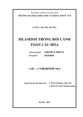 Triết học Islamism và Toàn cầu hóa: Nghiên cứu Luận án 
