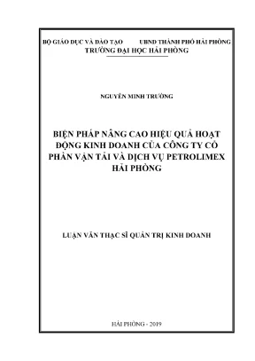 Nâng cao hiệu quả kinh doanh tại Petrolimex Hải Phòng