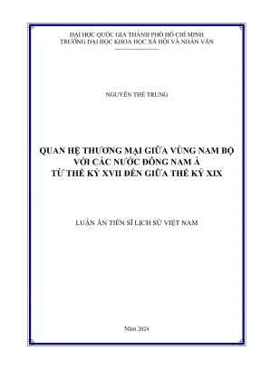 Quan hệ thương mại Nam Bộ với Đông Nam Á từ thế kỷ XVII