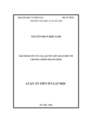 Bảo vệ quyền tác giả cho chương trình truyền hình: